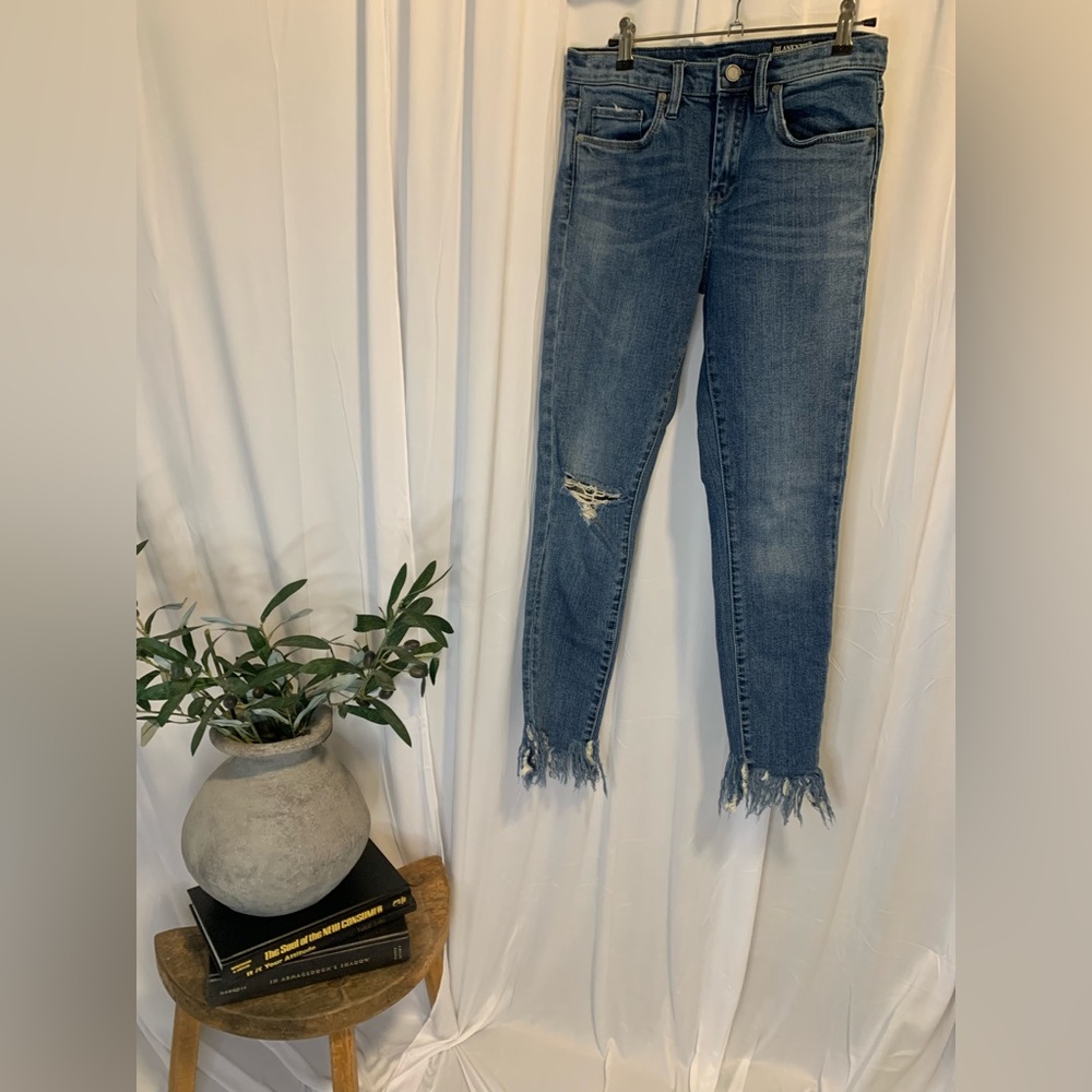Blank NYC distressed denim